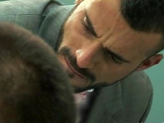 Damien Crosse and Alec Hills fucking in toilet room