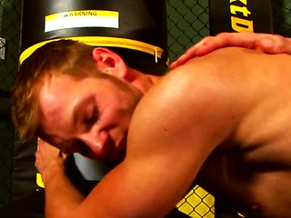 Muscle studs wrestling and fucking.